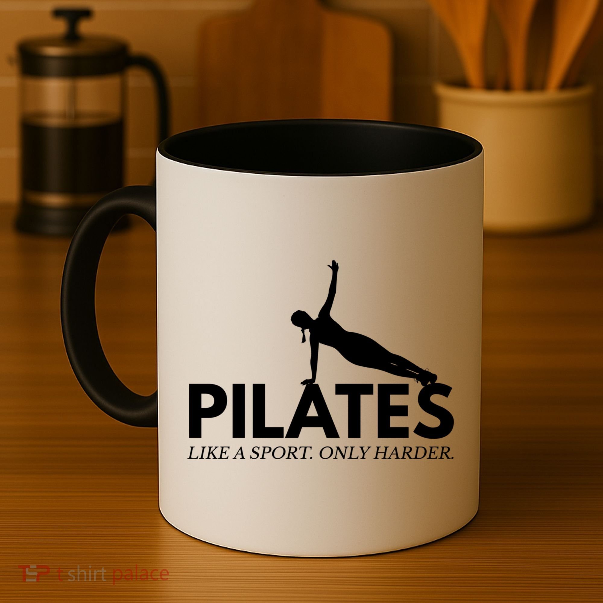Funny Pilates Like A Sport Only Harder Great Gift Coffee Mug