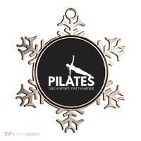 Funny Pilates Like A Sport Only Harder Great Gift Ornament thumb 0