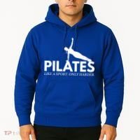 Funny Pilates Like A Sport Only Harder Great Gift Hoodie thumb 2