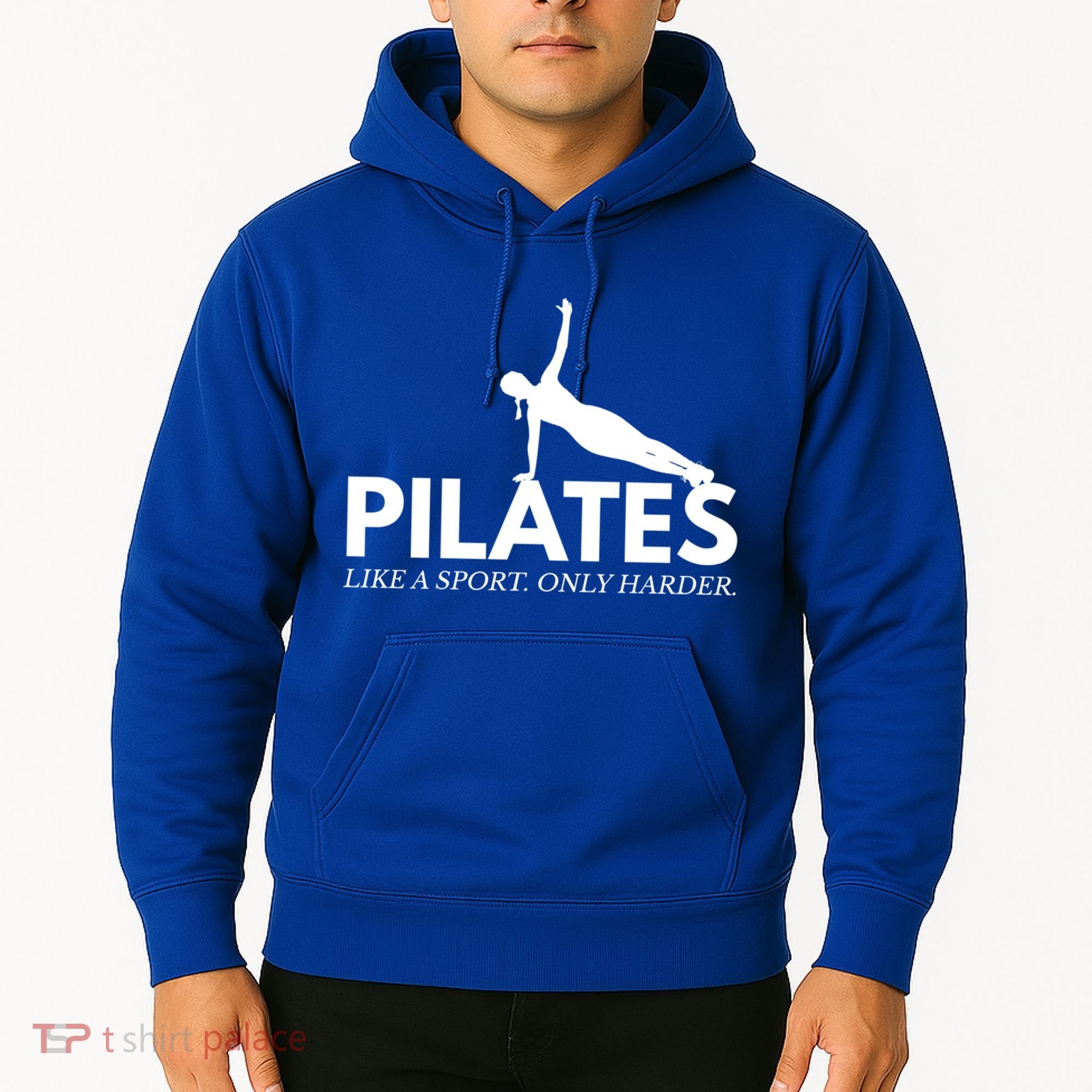 Funny Pilates Like A Sport Only Harder Great Gift Hoodie