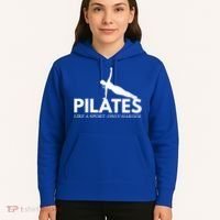 Funny Pilates Like A Sport Only Harder Great Gift Hoodie thumb 5