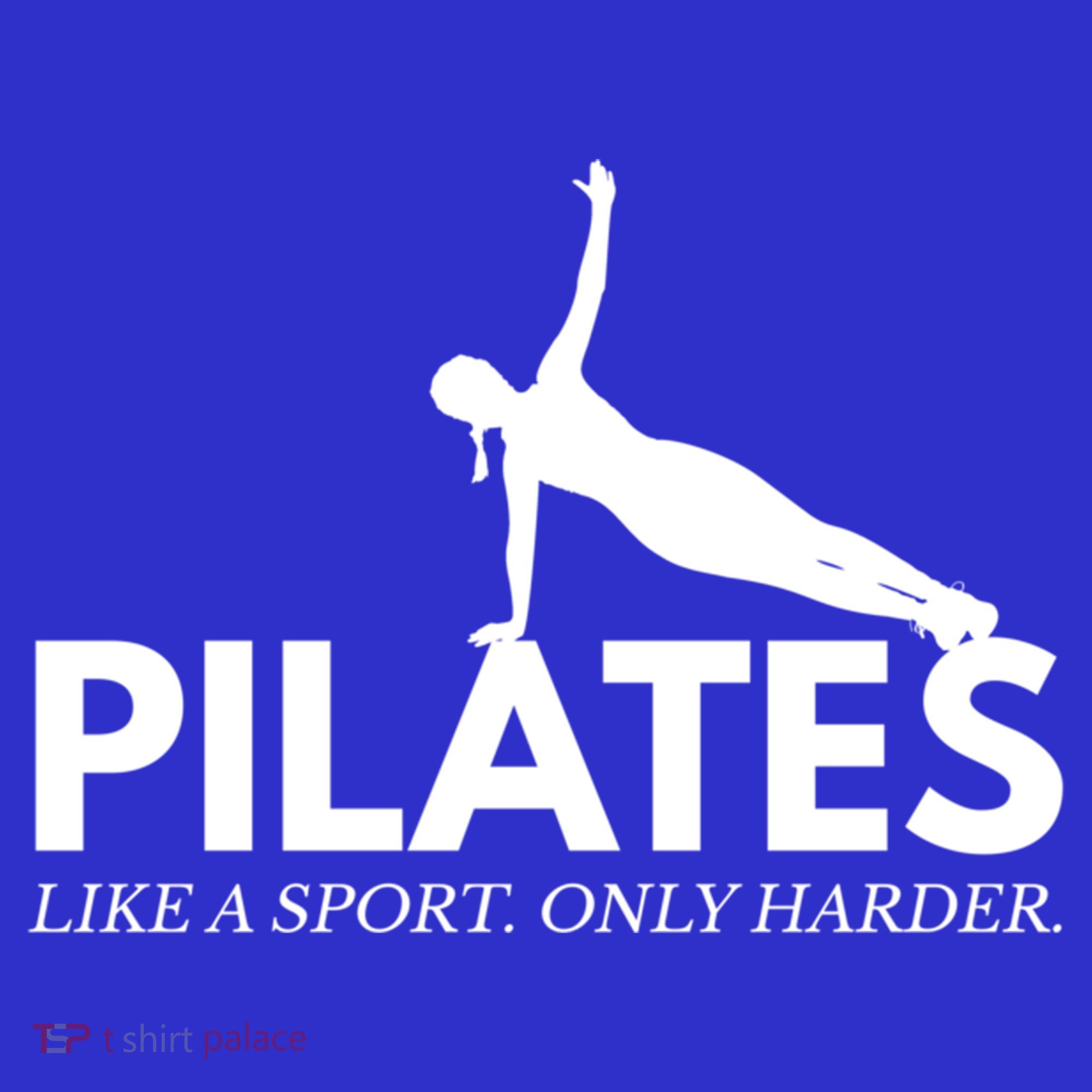 Funny Pilates Like A Sport Only Harder Great Gift Coaster