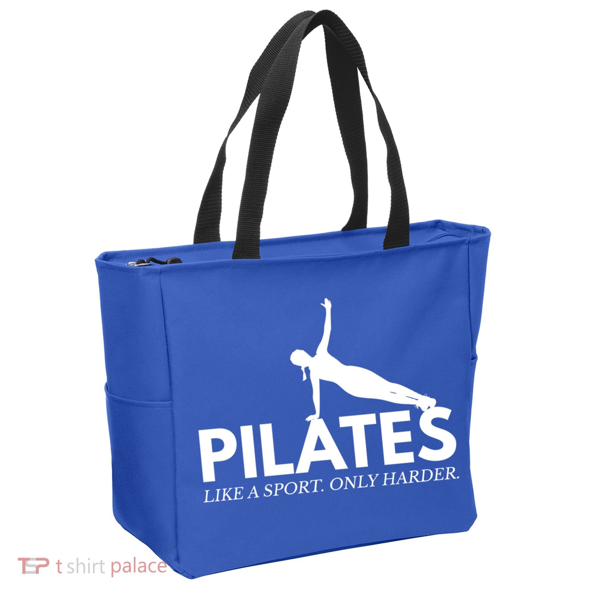 Funny Pilates Like A Sport Only Harder Great Gift Tote Bag
