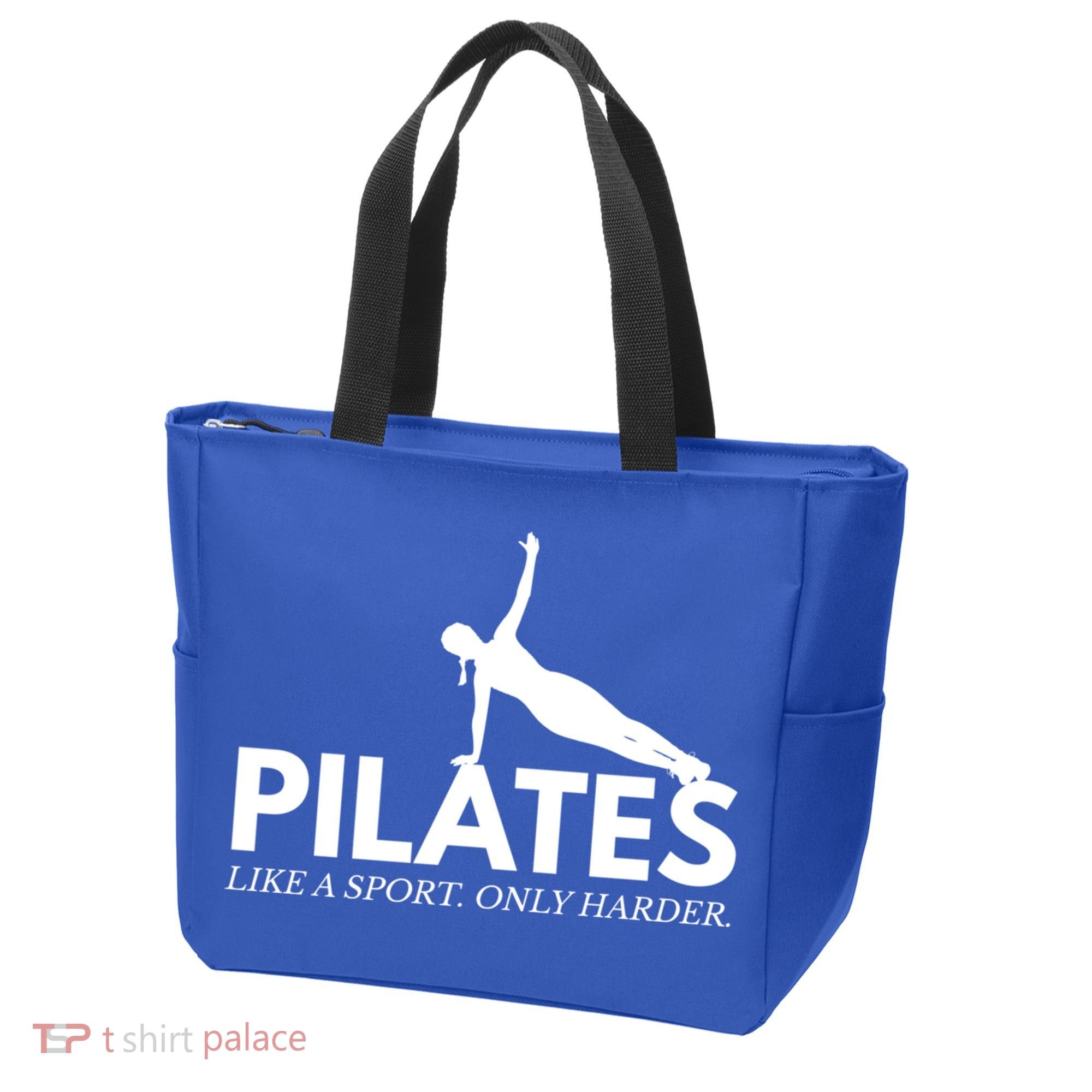 Funny Pilates Like A Sport Only Harder Great Gift Tote Bag