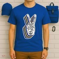Faith Peace Love Joy Hope Ukrainian Ukraine Colors T-Shirt thumb 6