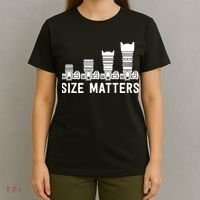 Funny Photography Lens Size Matters T-Shirt thumb 4