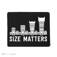Funny Photography Lens Size Matters Mousepad thumb 0