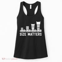 Funny Photography Lens Size Matters Women's Tank Top thumb 0