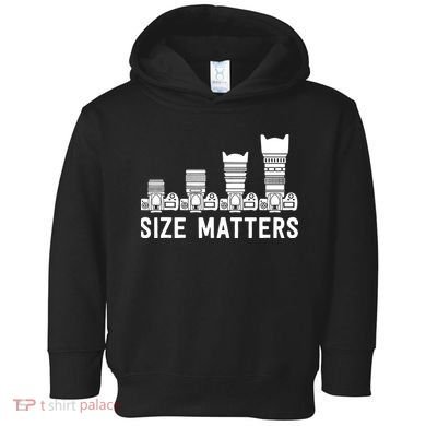 Funny Photography Lens Size Matters Toddler Hoodie