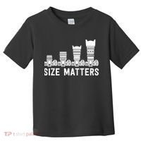 Funny Photography Lens Size Matters Toddler T-Shirt thumb 0