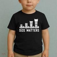 Funny Photography Lens Size Matters Toddler T-Shirt thumb 2