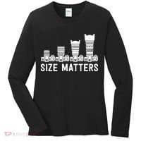 Funny Photography Lens Size Matters Women's Long Sleeve Shirt thumb 0