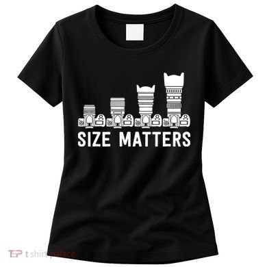 Funny Photography Lens Size Matters Women's T-Shirt