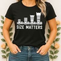 Funny Photography Lens Size Matters Women's T-Shirt thumb 2