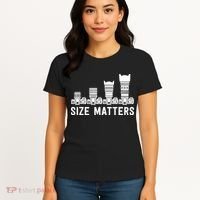 Funny Photography Lens Size Matters Women's T-Shirt thumb 4