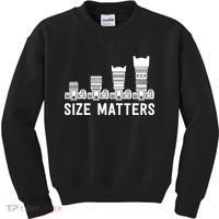 Funny Photography Lens Size Matters Kids Sweatshirt thumb 0