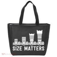 Funny Photography Lens Size Matters Tote Bag thumb 0