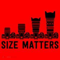 Funny Photography Lens Size Matters Santa Hat thumb 1
