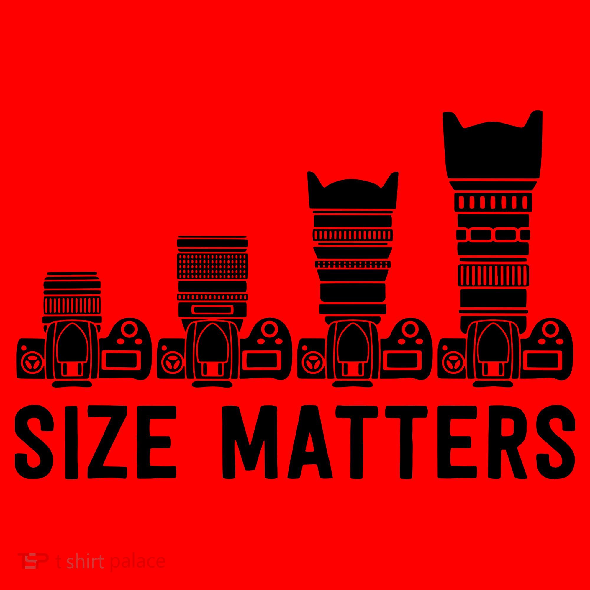 Funny Photography Lens Size Matters Santa Hat