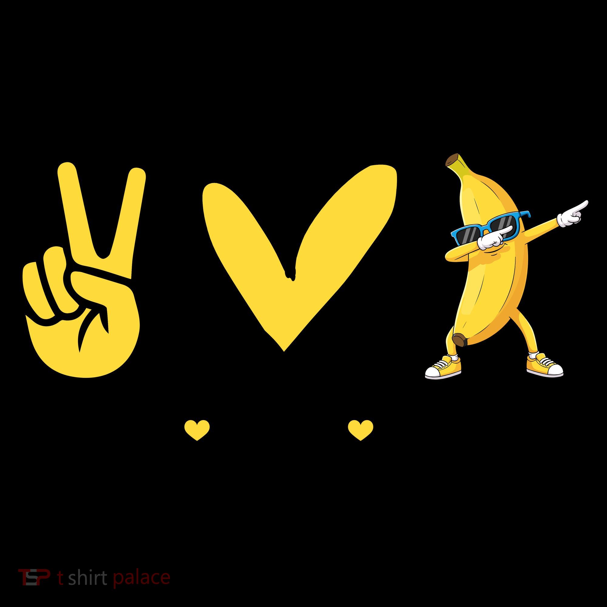 Funny Peace Love Bananas Cute Banana Gifts Coffee Mug