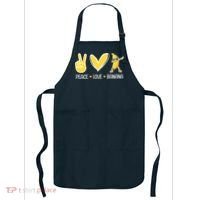 Funny Peace Love Bananas Cute Banana Gifts Apron thumb 0