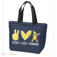 Funny Peace Love Bananas Cute Banana Gifts Tote Bag thumb 3