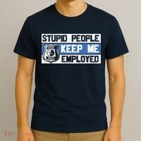 Funny Police Law Enforcement T-Shirt thumb 3