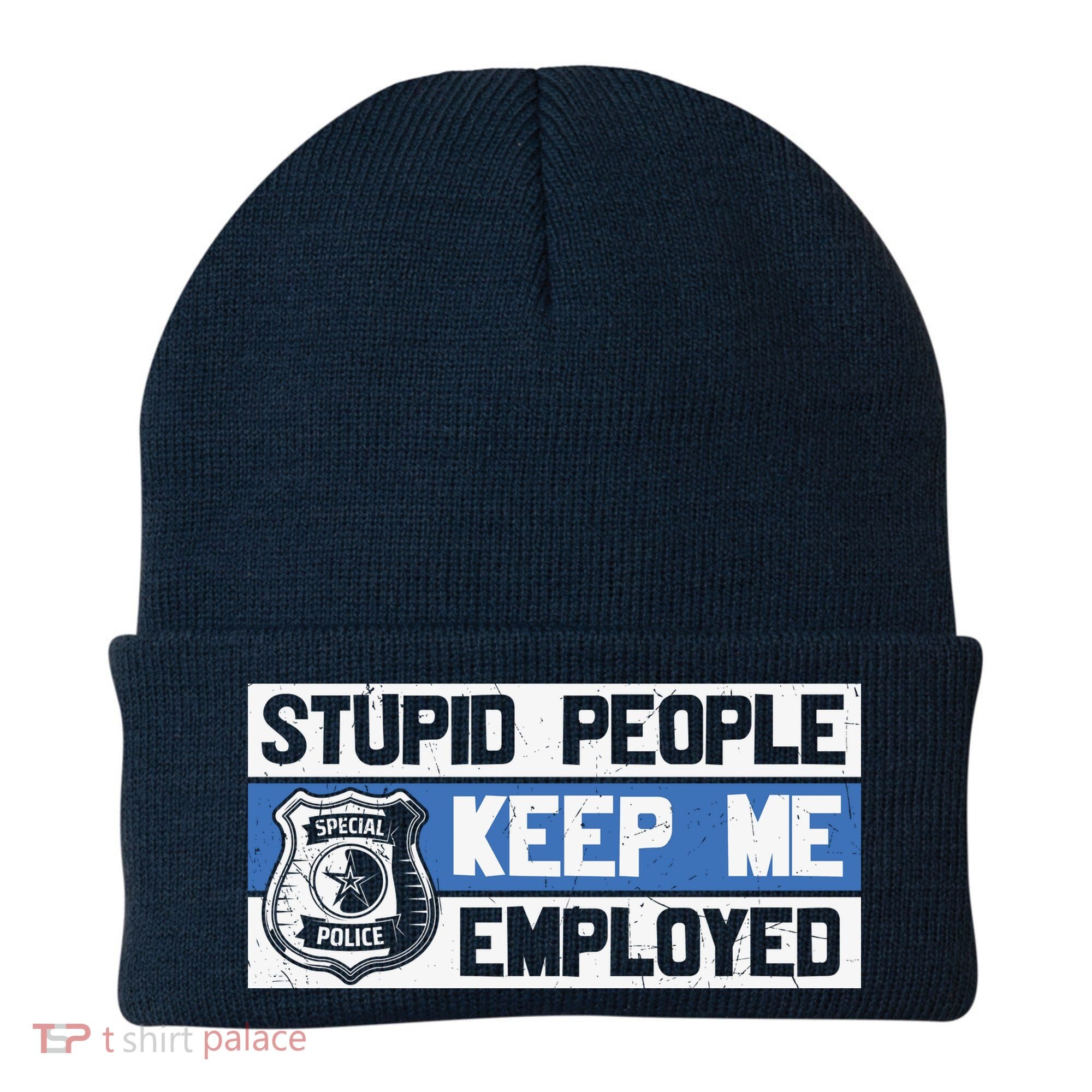 Funny Police Law Enforcement Beanie