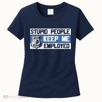 Funny Police Law Enforcement Women's T-Shirt thumb 0