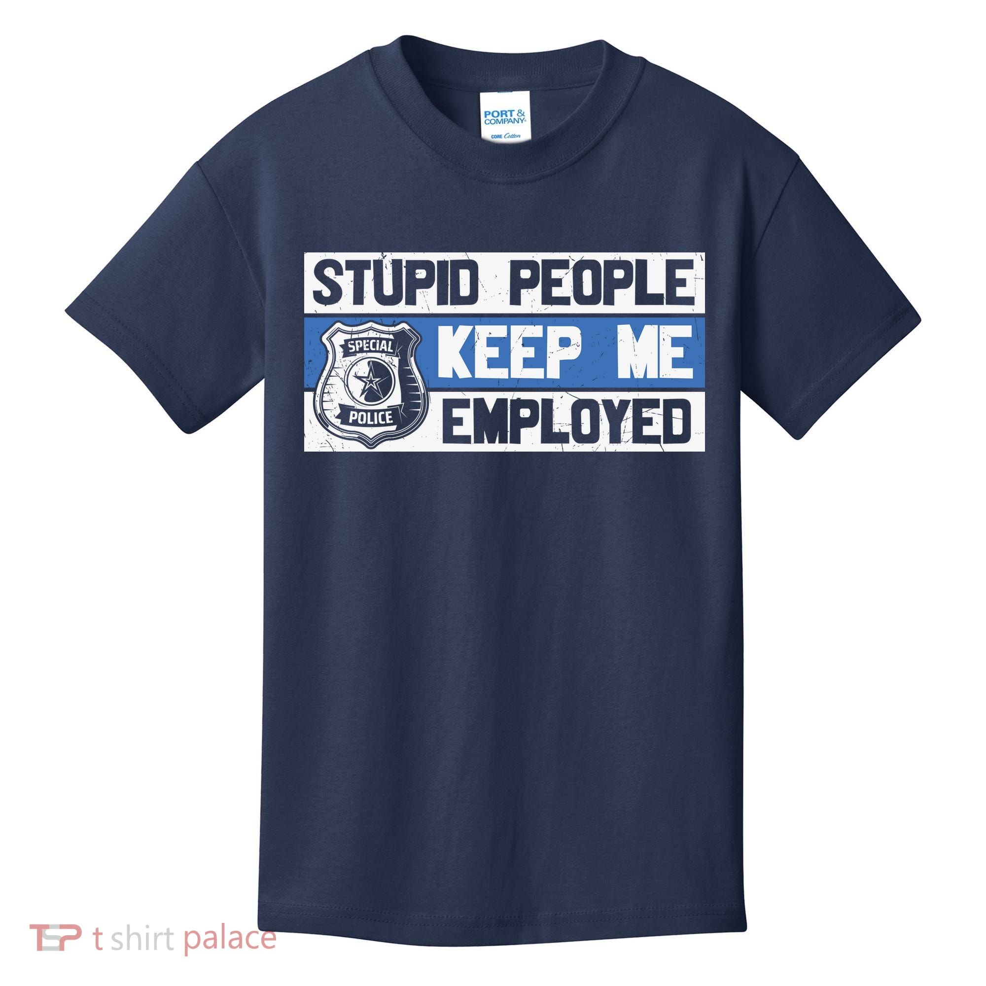 Funny Police Law Enforcement Kids T-Shirt