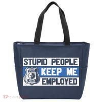 Funny Police Law Enforcement Tote Bag thumb 0