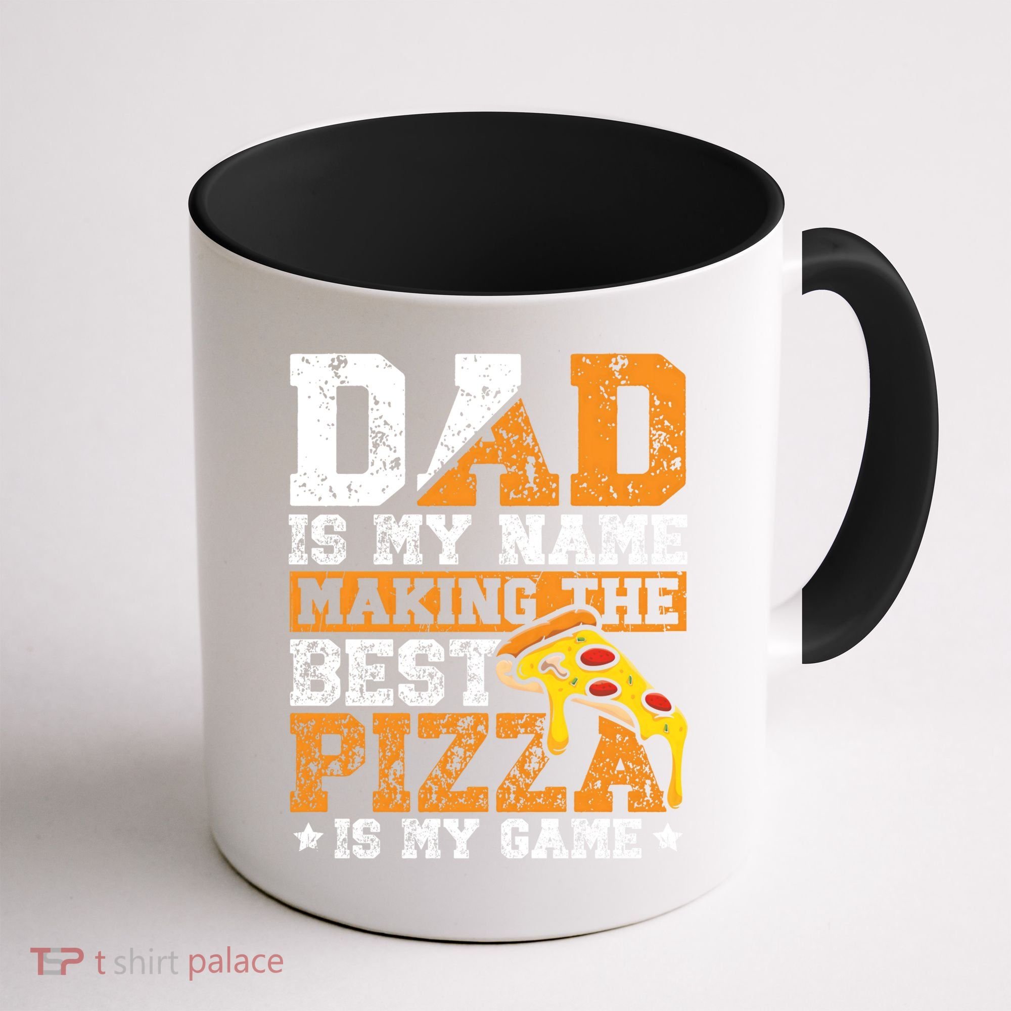 Funny Pizza Lover For Dad Humor For Father's Day Gift Coffee Mug