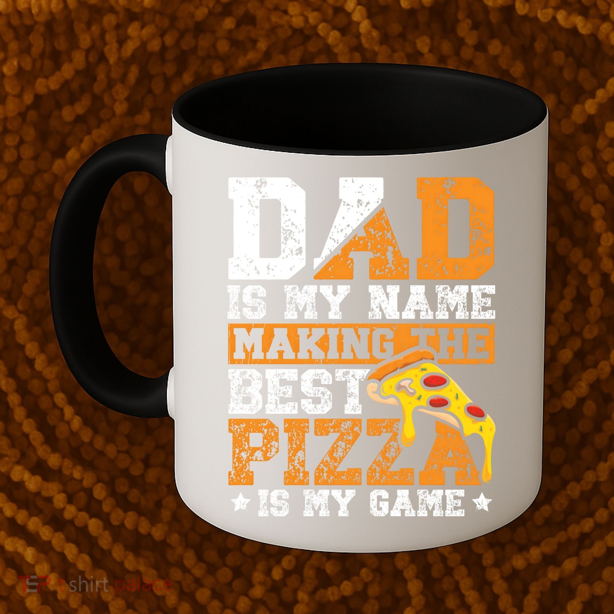 Funny Pizza Lover For Dad Humor For Father's Day Gift Coffee Mug