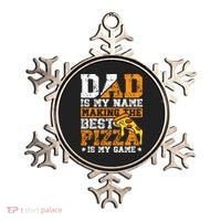Funny Pizza Lover For Dad Humor For Father's Day Gift Ornament thumb 0
