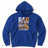 Funny Pizza Lover For Dad Humor For Father's Day Gift Hoodie thumb 0