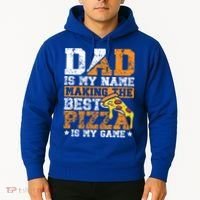 Funny Pizza Lover For Dad Humor For Father's Day Gift Hoodie thumb 2
