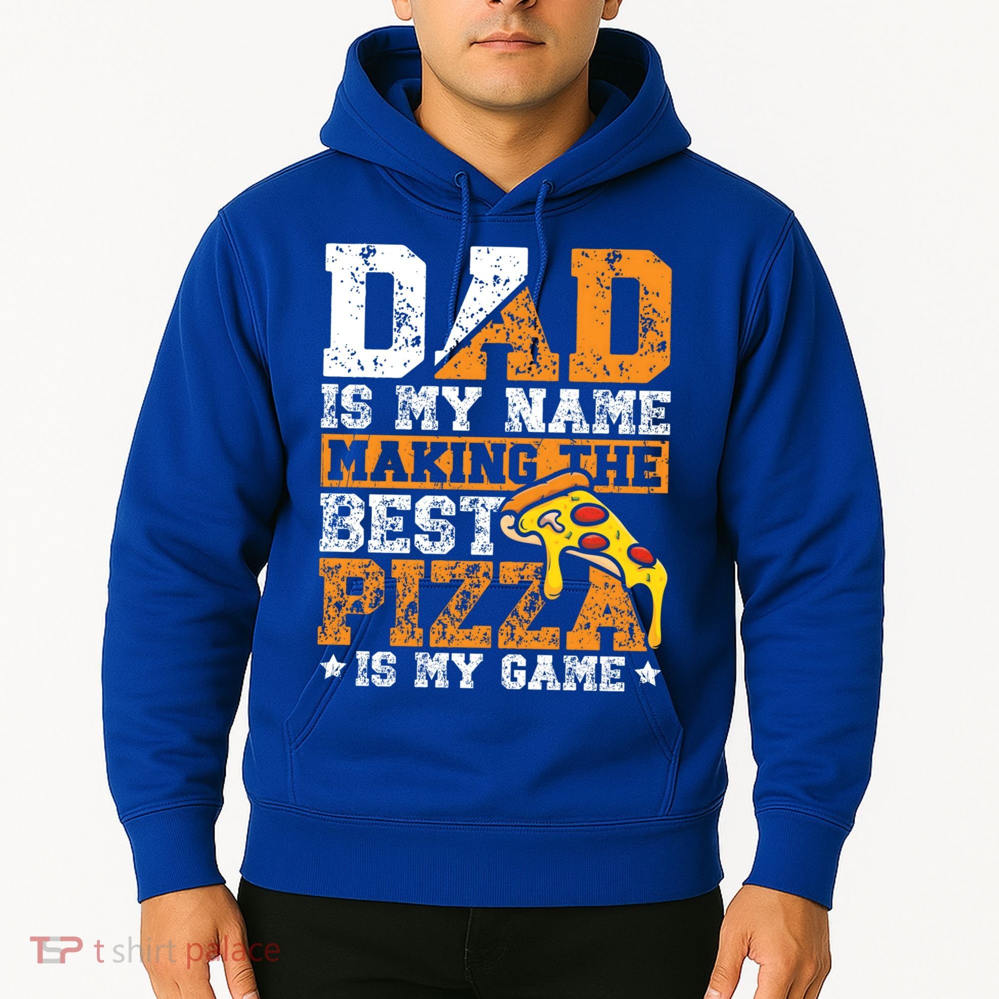 Funny Pizza Lover For Dad Humor For Father's Day Gift Hoodie