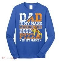 Funny Pizza Lover For Dad Humor For Father's Day Gift Long Sleeve Shirt thumb 0
