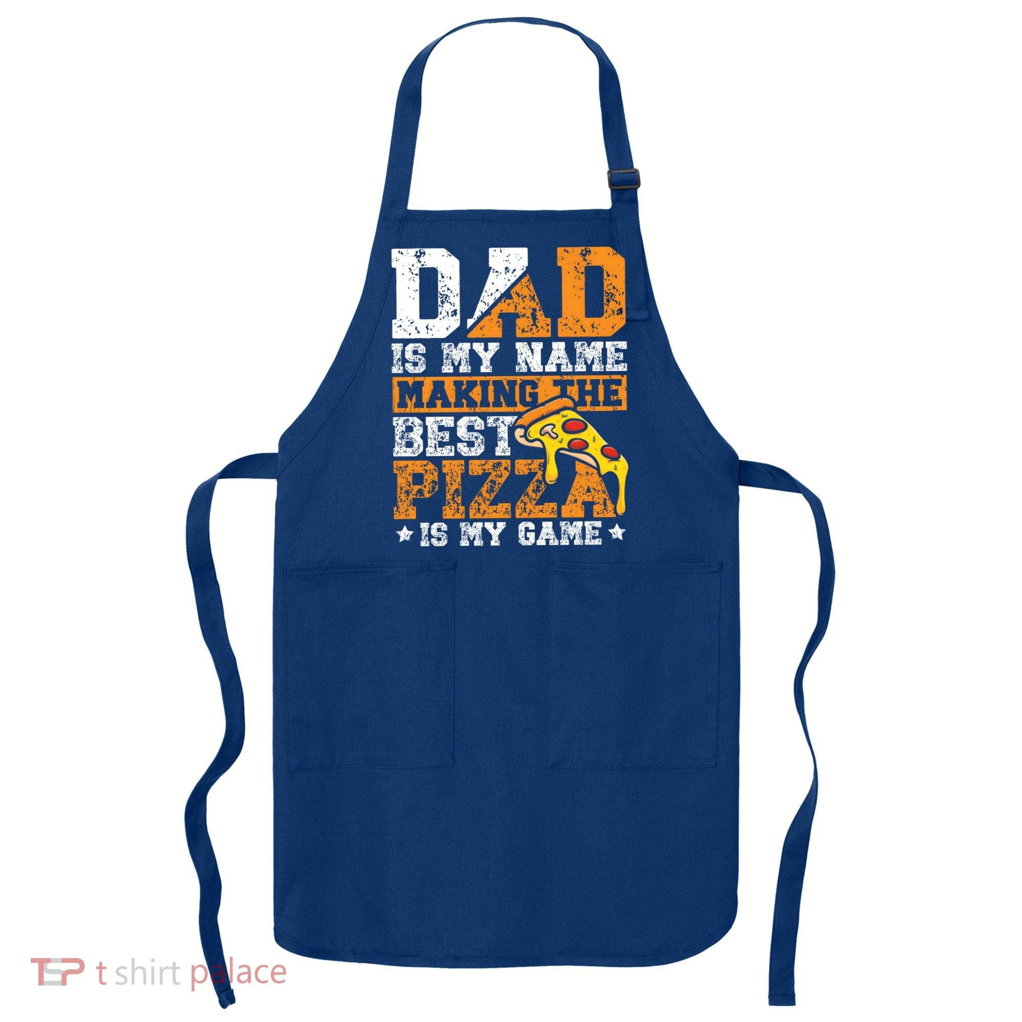 Funny Pizza Lover For Dad Humor For Father's Day Gift Apron