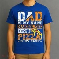 Funny Pizza Lover For Dad Humor For Father's Day Gift T-Shirt thumb 3