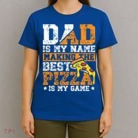 Funny Pizza Lover For Dad Humor For Father's Day Gift T-Shirt thumb 4