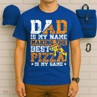 Funny Pizza Lover For Dad Humor For Father's Day Gift T-Shirt thumb 6