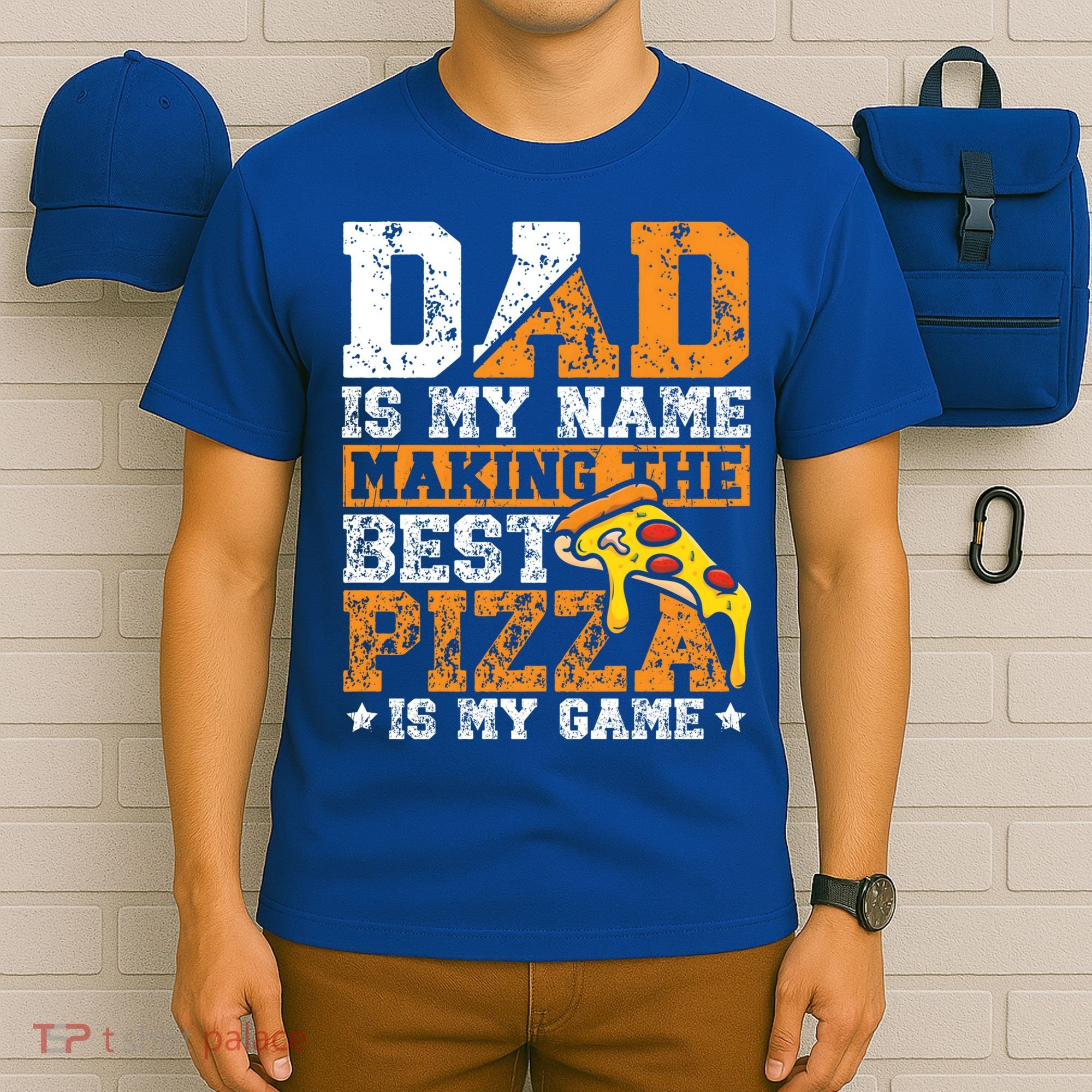 Funny Pizza Lover For Dad Humor For Father's Day Gift T-Shirt