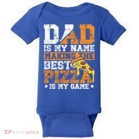 Funny Pizza Lover For Dad Humor For Father's Day Gift Baby Bodysuit thumb 0