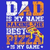 Funny Pizza Lover For Dad Humor For Father's Day Gift Baby Bodysuit thumb 2