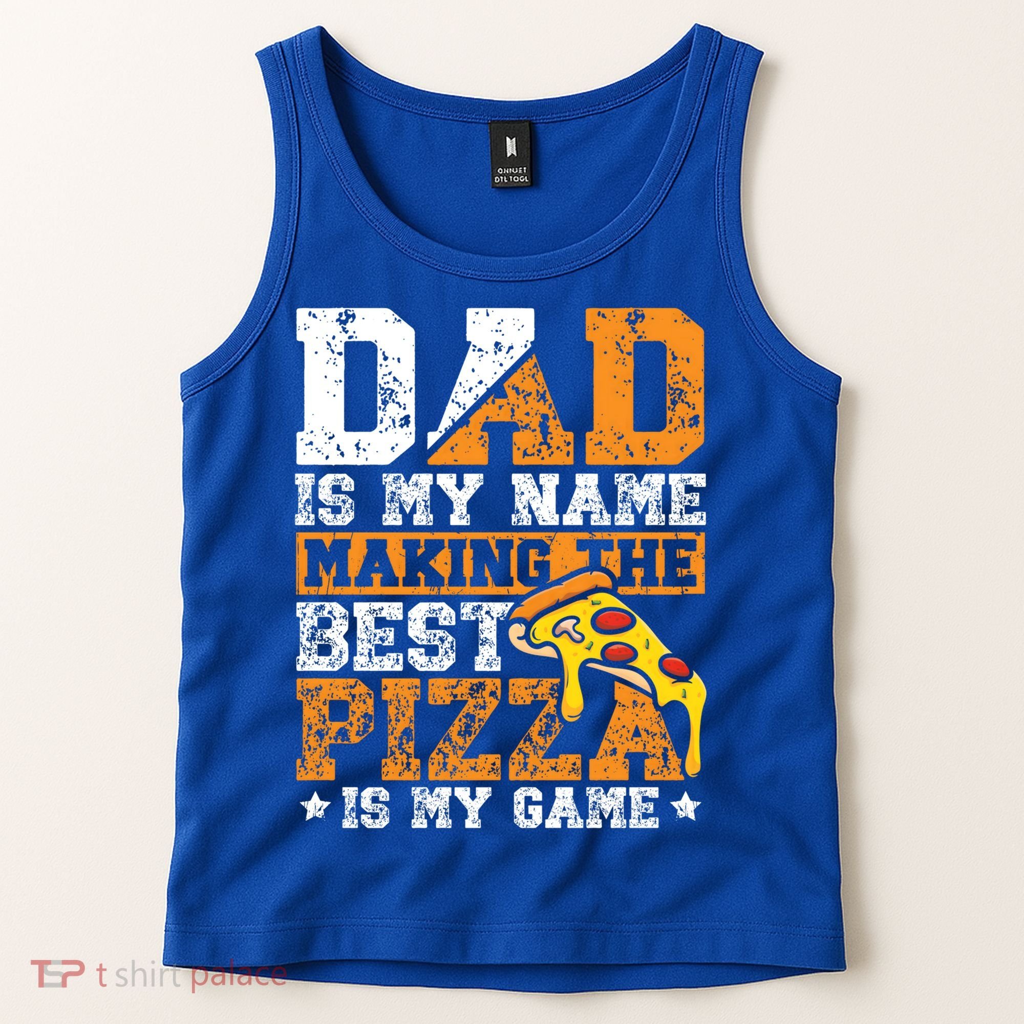 Funny Pizza Lover For Dad Humor For Father's Day Gift Tank Top