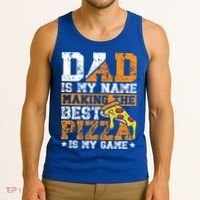 Funny Pizza Lover For Dad Humor For Father's Day Gift Tank Top thumb 3