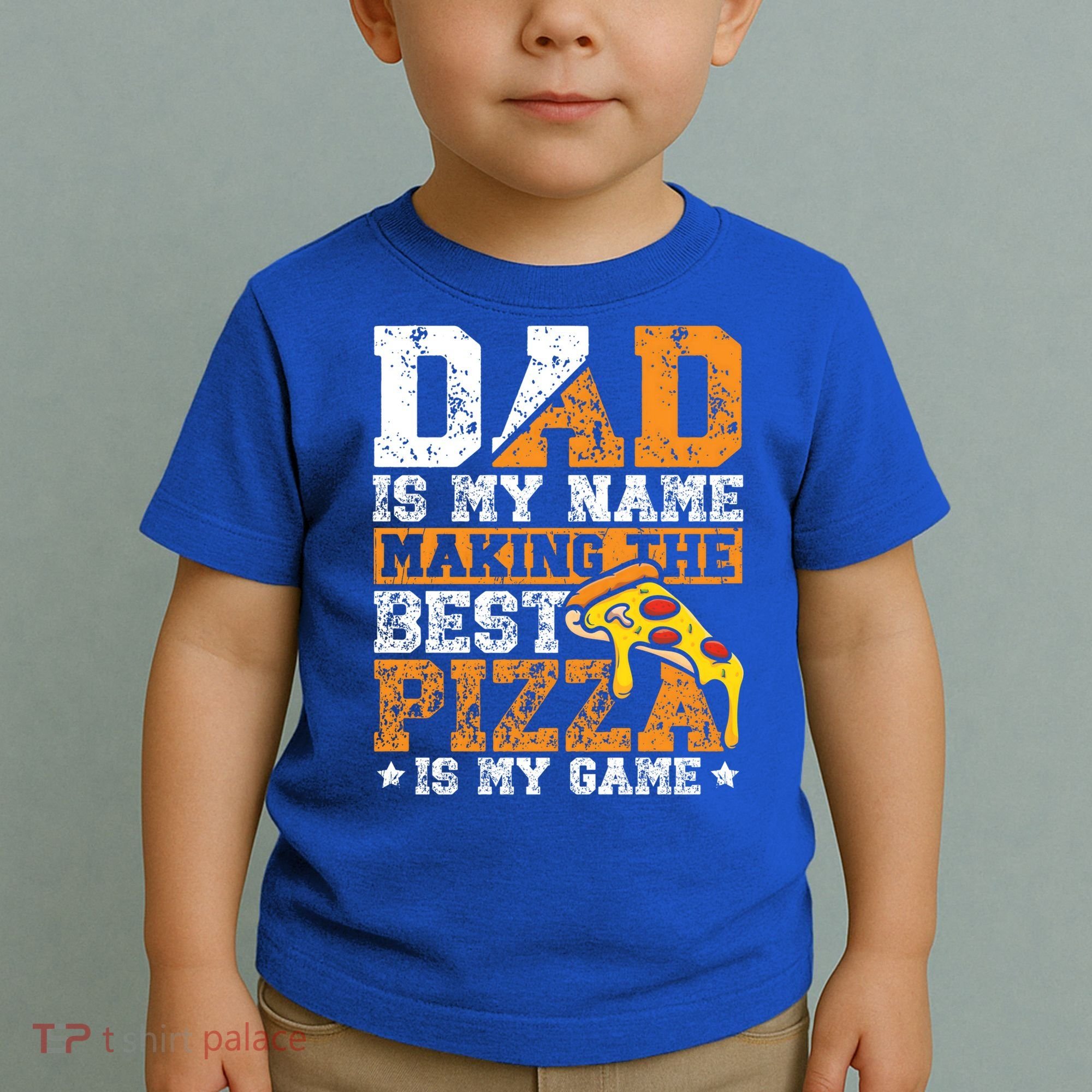 Funny Pizza Lover For Dad Humor For Father's Day Gift Toddler T-Shirt
