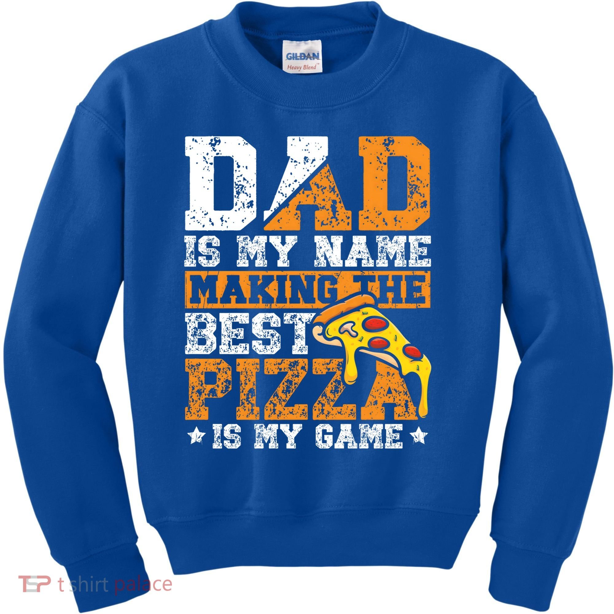 Funny Pizza Lover For Dad Humor For Father's Day Gift Kids Sweatshirt