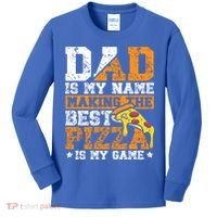 Funny Pizza Lover For Dad Humor For Father's Day Gift Kids Long Sleeve Shirt thumb 0